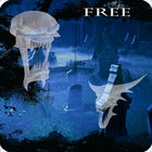 Ghost Halloween Cemetery Live Wallpaper ícone