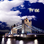 Tower Bridge Fireworks Wallpaper HD icône