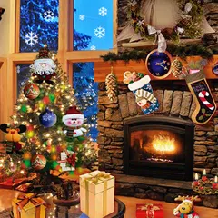 Christmas Fireplace Lwp APK 下載