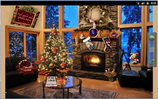 Christmas Fireplace Lwp স্ক্রিনশট 2