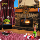 Romantic Fireplace Lwp icon