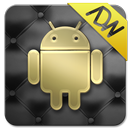 Gold and Leather ADW Theme APK