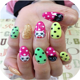 Nail Art Designs Set- Three icon