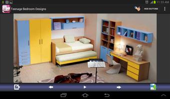 Teenage Bedroom Designs 截图 2