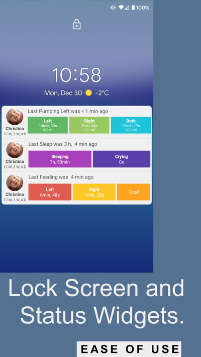 Breastfeeding - Baby Tracker screenshot 2