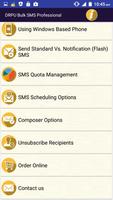 Bulk SMS Software Mobile help capture d'écran 1