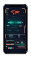 Hacker theme for KLWP постер