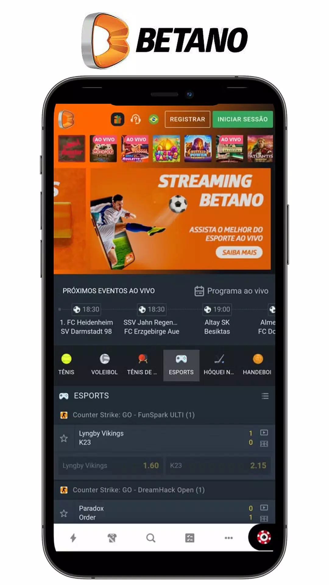 Betano App Baixar do APK para Android no Brasil de Graça