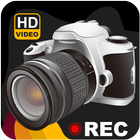 máy ảnh zoom chuyên nghiệp biểu tượng