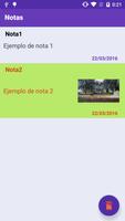 NotasApp تصوير الشاشة 1