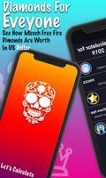 Diamonds Calculator for Free-Fire 💎🔥 پوسٹر