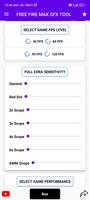 FREĒ FIRE MAX GFX TOOL captura de pantalla 1