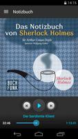 Notizbuch von Sherlock Holmes Poster