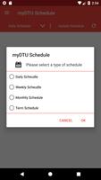 myDTUSchedule capture d'écran 3