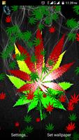 Weed Rasta Live Wallpaper 截图 1