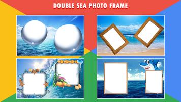 Sea Dual Photo Frame Affiche