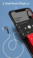 Dual Music Player الملصق