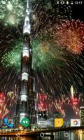 Dubai Fireworks Live Wallpaper 海报