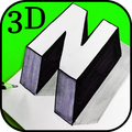 Draw 3D. 📏📐Realistic 3D drawing course