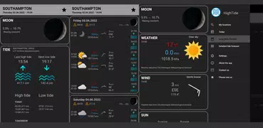 HighTide: tides & weather