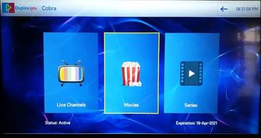 Duplexplay IPTV 4k TV box info capture d'écran 1