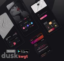 برنامه‌نما Dusk KWGT عکس از صفحه