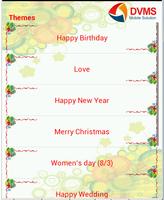 Greeting messenger syot layar 1