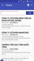 Tra cứu thông tin công ty, tổ  海報