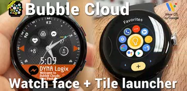Bubble Cloud Wear OS Launcher