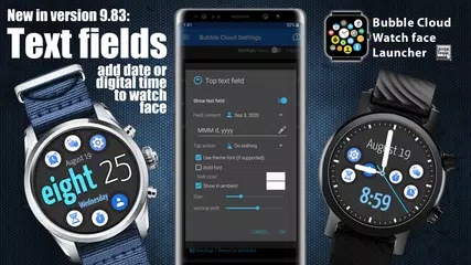 Bubble Cloud Wear OS Launcher APK Herunterladen