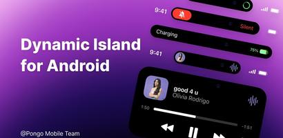Dynamic Island الملصق