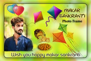 Makar Sankranti Photo Frame ảnh chụp màn hình 1