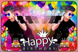 Happy birthday Photo Blender syot layar 2