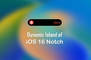 Dynamic Island of iOS 16 Notch Plakat