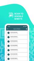 Scan to Google Sheets - QR & B ポスター