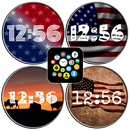 USA Flags watchface theme pack APK