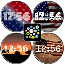 APK USA Flags watchface theme pack