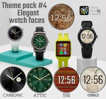 Elegant watch face theme pack imagem de tela 1