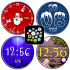 Christmas Watchface theme pack أيقونة