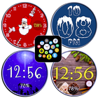 Christmas Watchface theme pack icono
