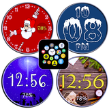 Christmas Watchface theme pack icono