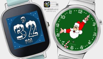 Christmas Watchface theme pack ポスター