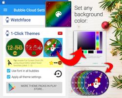 Christmas Watchface theme pack capture d'écran 3