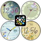 Spring Flower watch face pack icono