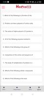 Medico Apps: Biochemistry Screenshot 1