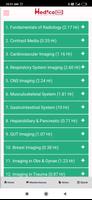 برنامه‌نما Medico apps: Radiology عکس از صفحه