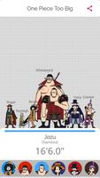 One Piece Too Big الملصق