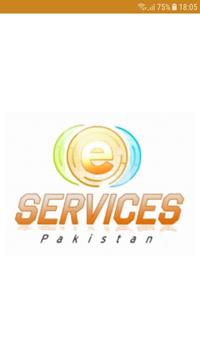 E Services Pakistan poster