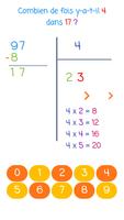 Maths: La division پوسٹر