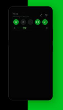 Phantom Dark Green EMUI 10 Theme screenshot 5